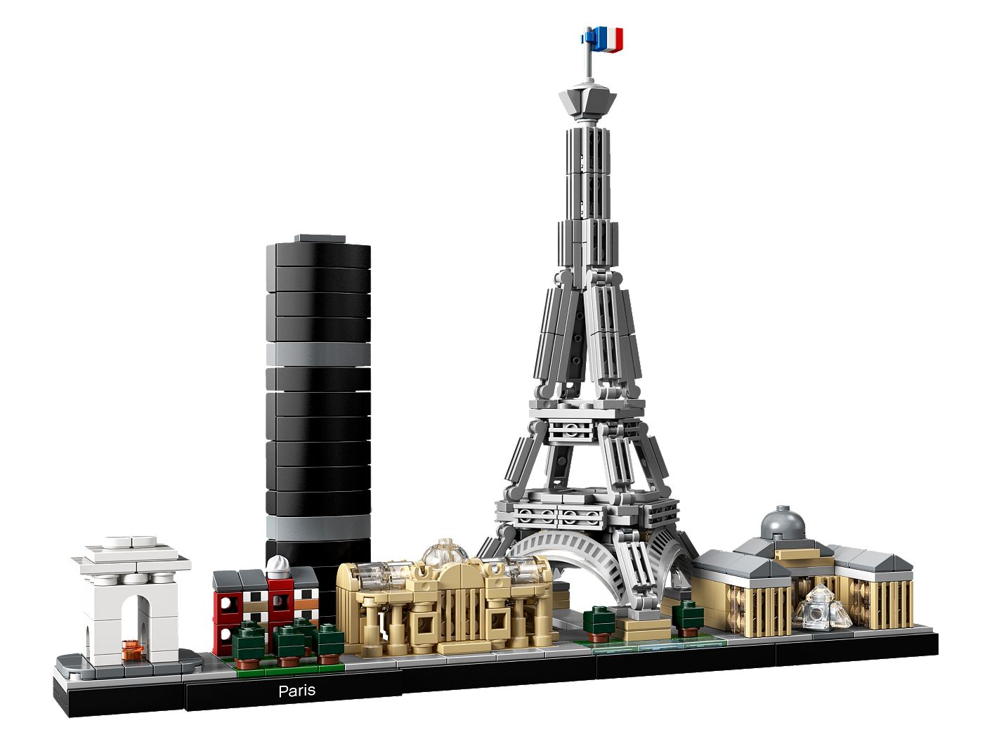 Mô Hình Lắp Ráp Lego Architechture Thành Phố Paris 21044 (649  chi tiết)