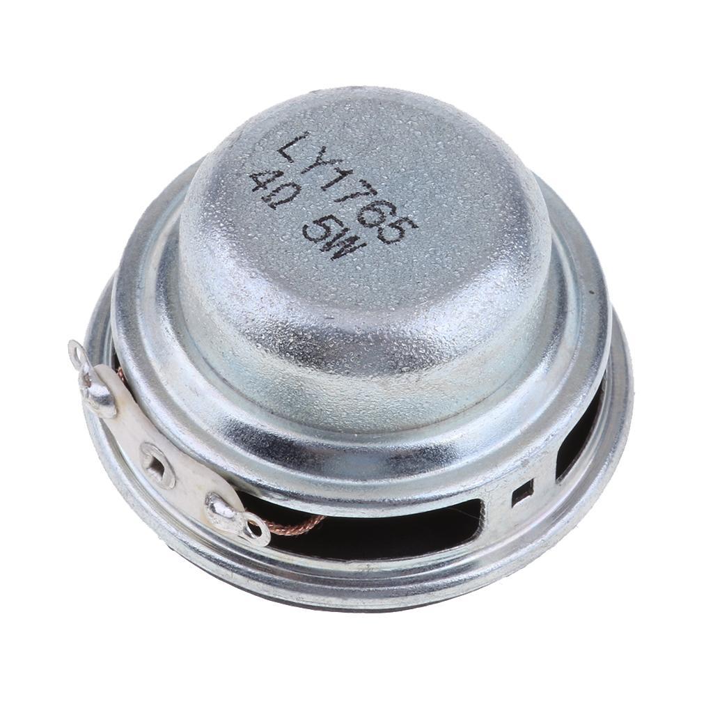 40mm 5W  Speaker Stereo Sound PU 18  Replacement