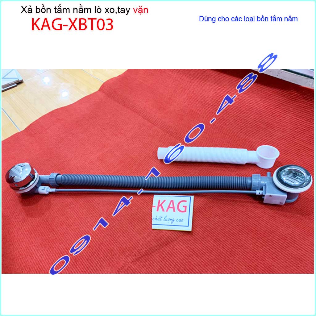 Bộ Xả bồn tắm dài KAG-XBT03, Bộ xả bồn tắm nằm giá tốt hiệu suất sử dụng tốt