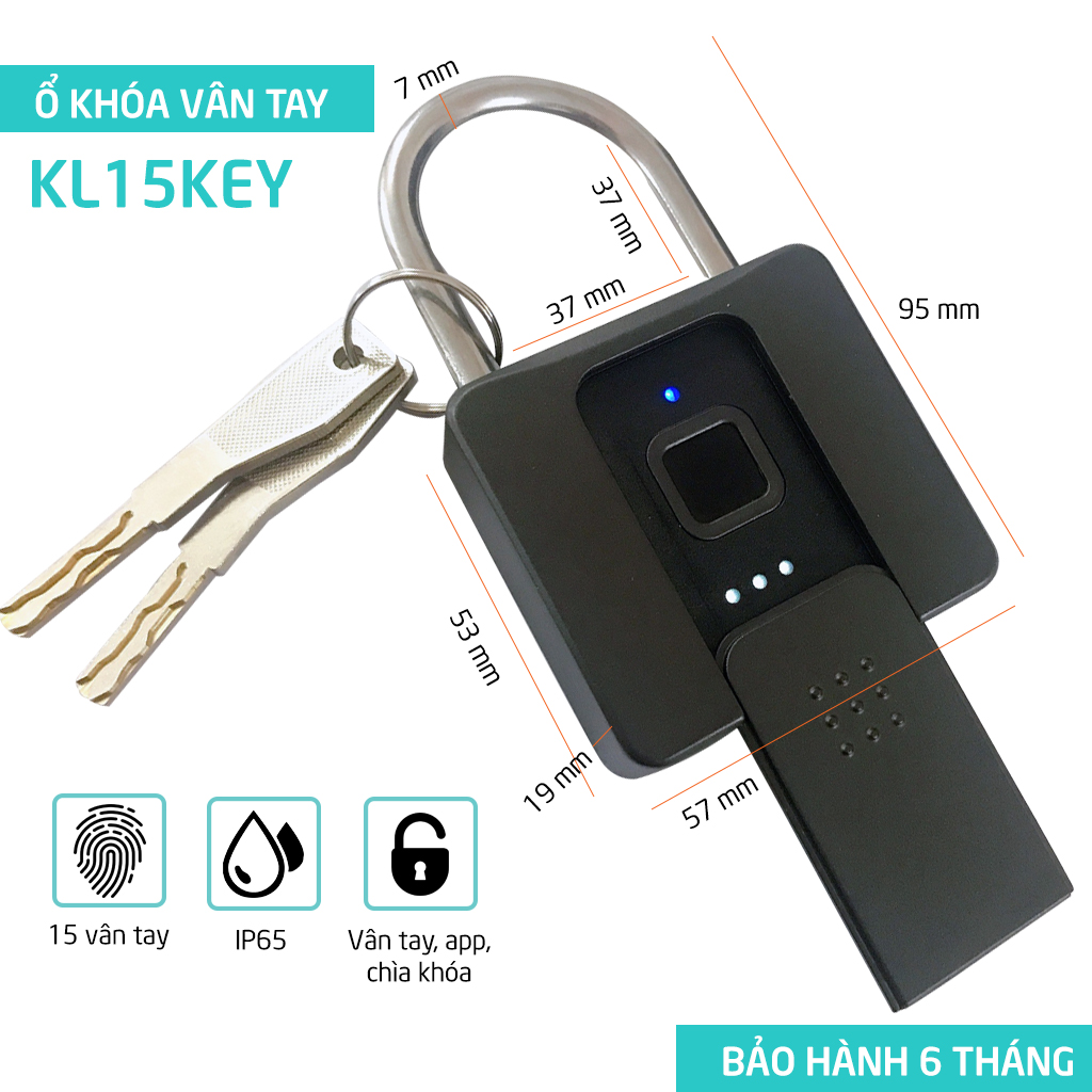 Khóa vân tay-Bluetooth KL15Key