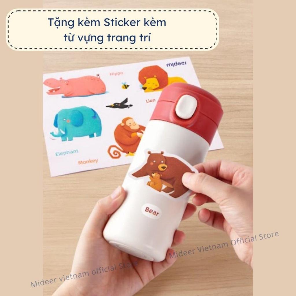 Tranh ghép hình Mideer con vật có âm thanh Sound Puzzle cho bé 1 2 3 Tuổi