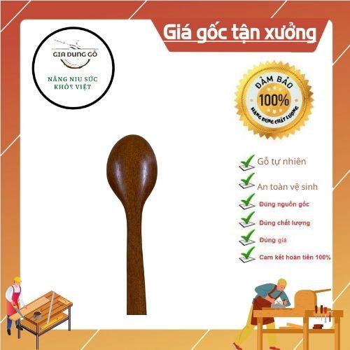 Thìa gỗ ăn cơm trẻ em cao cấp hàng xuất Hàn - Đồ Dùng Nhà Bếp