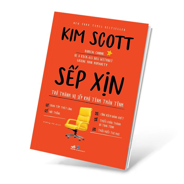 Sách Sếp xịn - Trở thành vị sếp khó tính thân tình