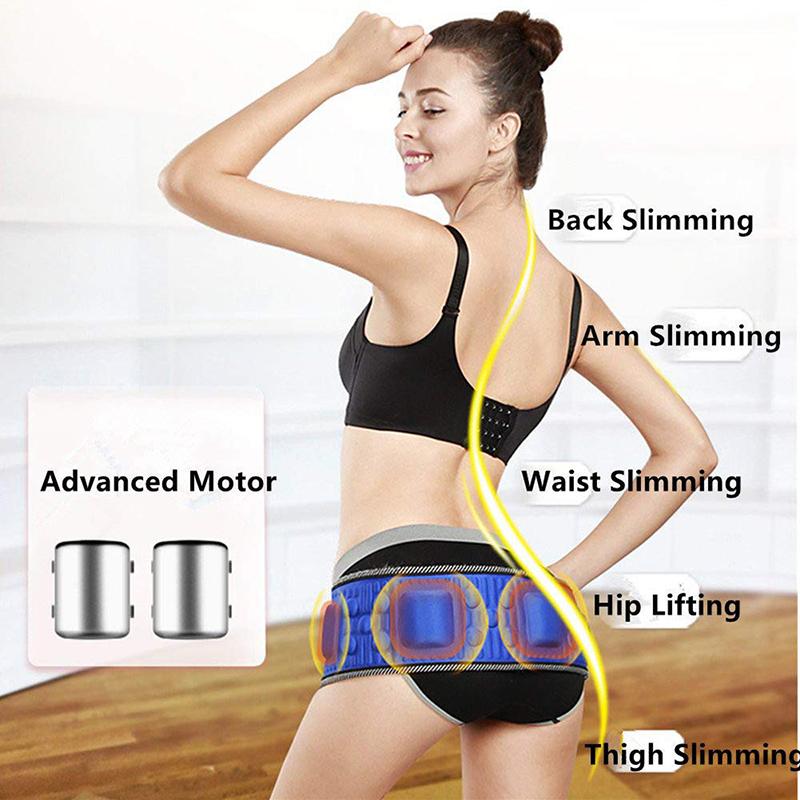 Bụng Bằng Điện Máy Kích Thích Cơ Thể Rung Giảm Béo Bụng Cơ Eo Huấn Luyện Máy Massage X5 Lần Giảm Cân Tan Mỡ