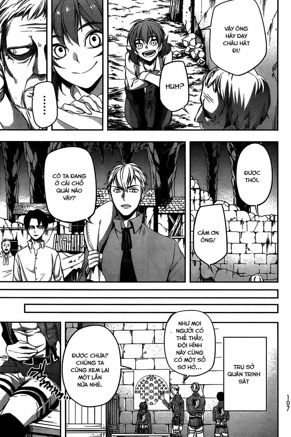 gã côn đồ thế giới ngầm và đội trưởng quân trinh sát chapter 9.5 4