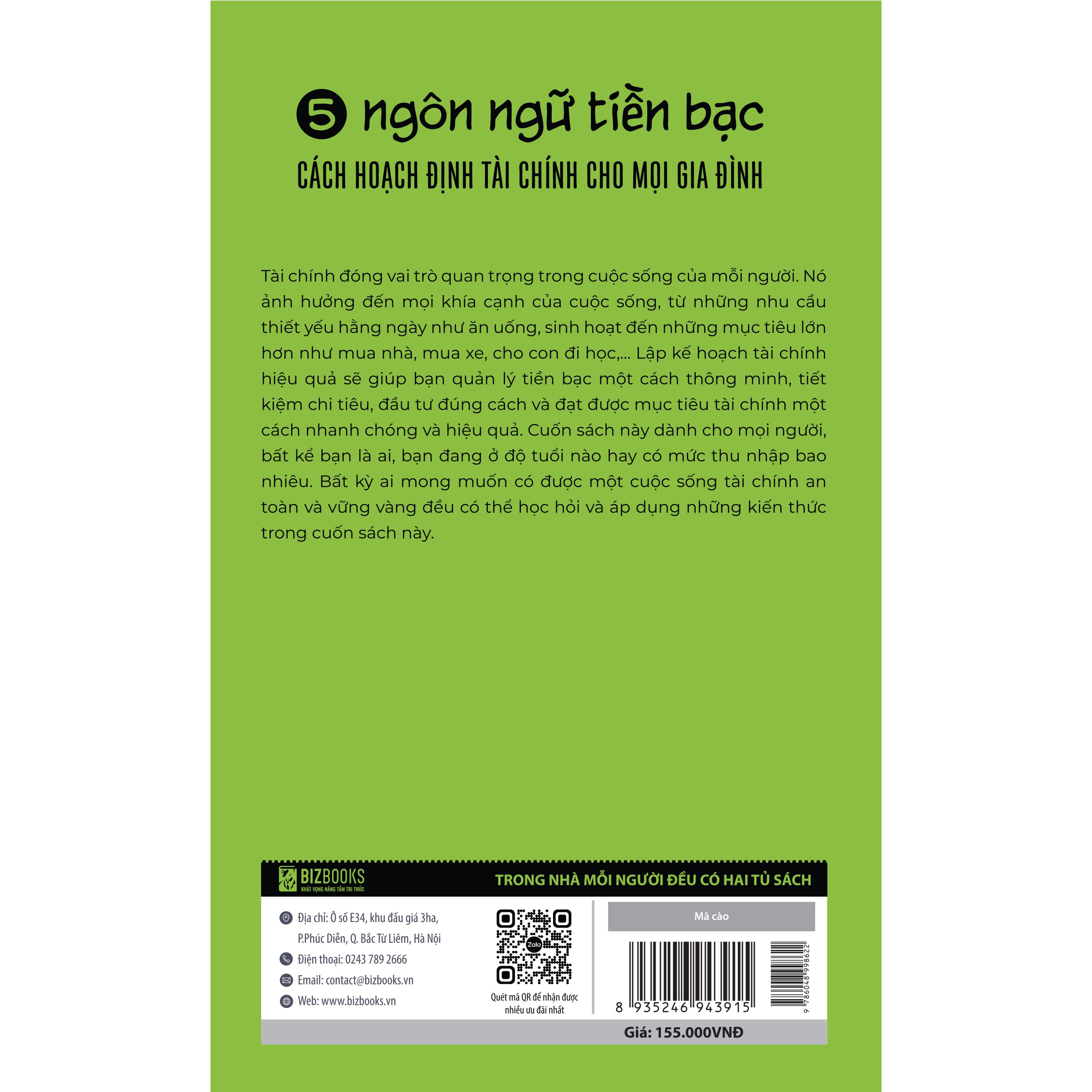 5 ngôn ngữ tiền bạc: Cách hoạch định tài chính cho mọi gia đình