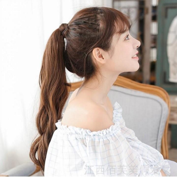 Tóc cột nữ Hàn Quốc chống thưa tóc có đầy đủ màu cho chị em lựa chọn làm đẹp TN287
