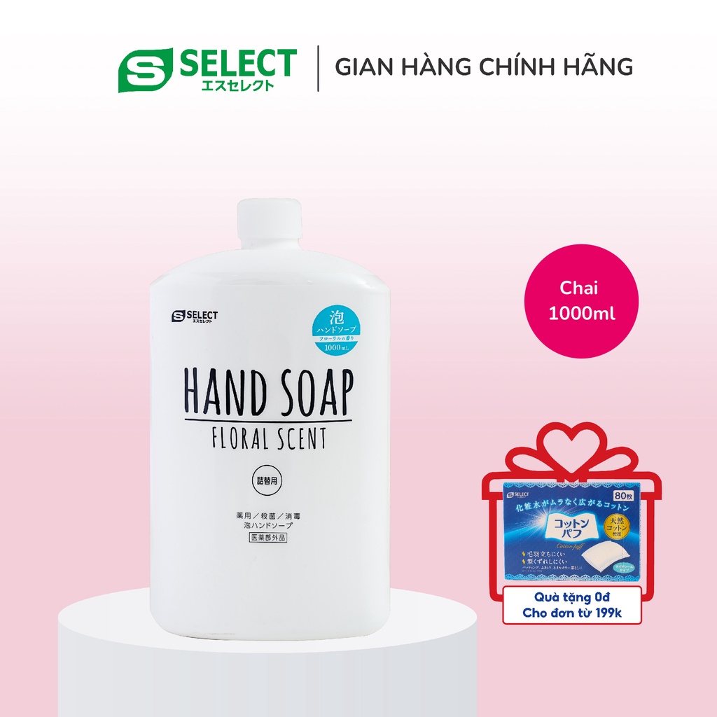 Nước rửa tay S Select Nhật Bản 1000ml