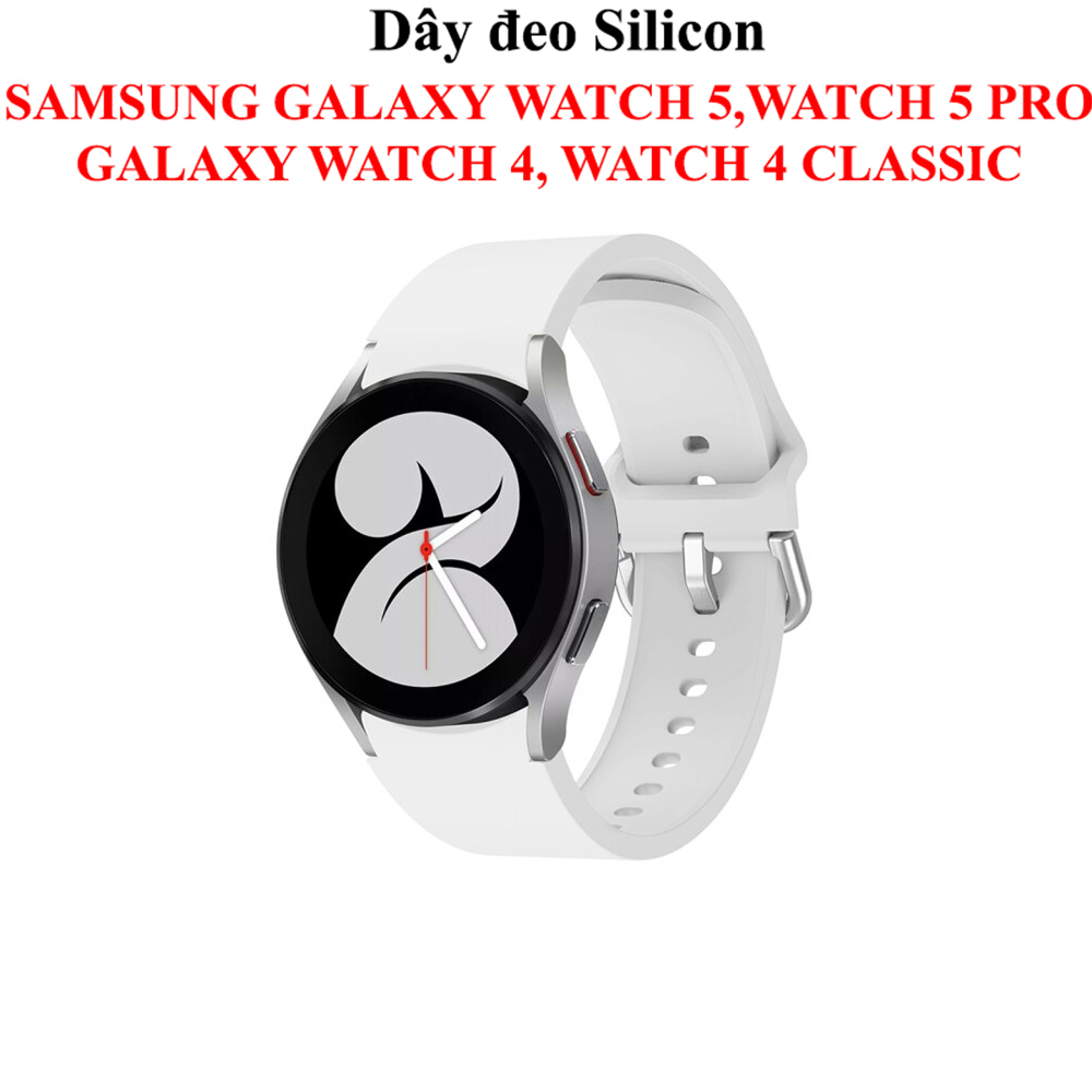 [Galaxy Watch 5,Watch 4] Dây đeo silicon đồng hồ thông minh  Galaxy Watch 5, Watch 4