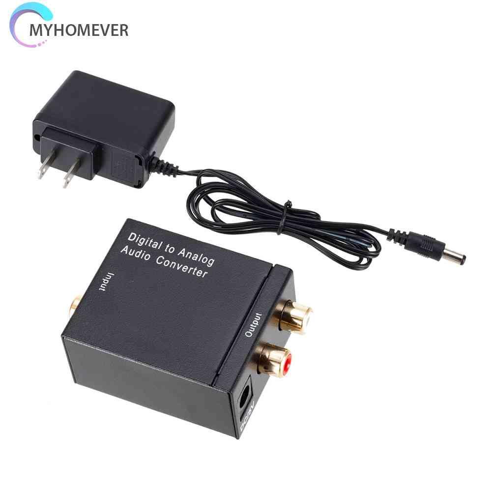 Bộ ChuyểN ĐổI Âm Thanh TOSLINK SPDIF Sang L / R RCA