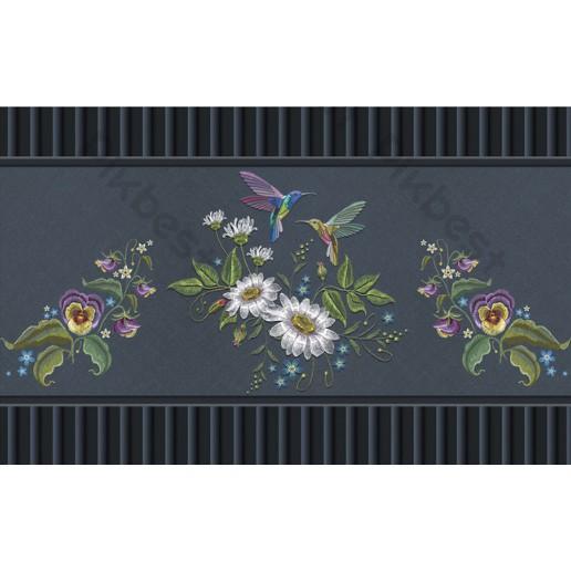 Tranh dán tường Tranh hoa tường thời trang hiện đại, tranh dán tường 3d hiện đại  MS1132334