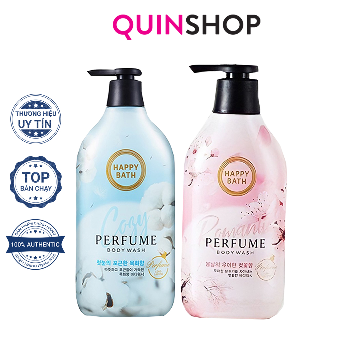 Sữa Tắm Hương Hoa Happy Bath Body Wash