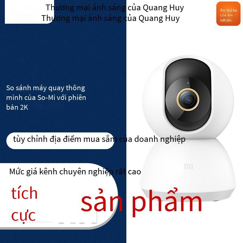 Phong cách mới nhất của camera thông minh Xiaomi Mijia Màn hình PTZ 2K tại nhà Phiên bản PTZ Điều khiển từ xa điện thoại di động không dây 360 độ