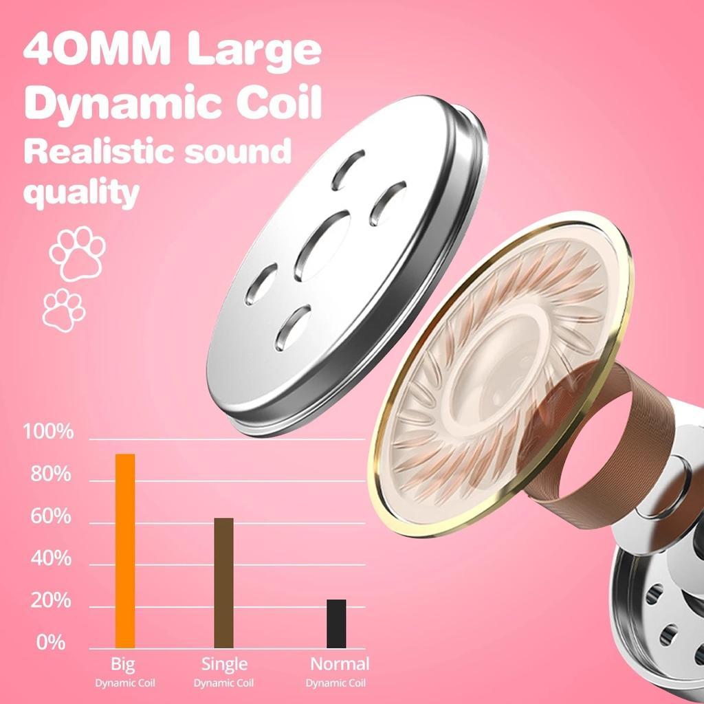 Tai Nghe Chụp Tai TZUZL B39 Không Dây Kết Nối Bluetooth Có Đèn LED Và Thể Gấp Gọn