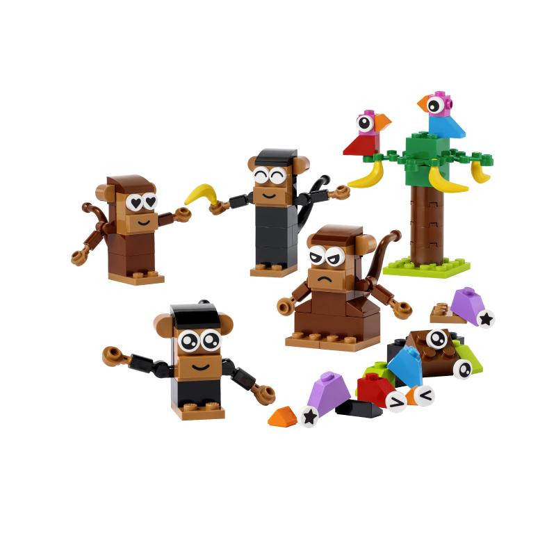 Đồ Chơi Lắp Ráp LEGO Classic Bộ Gạch Sáng Tạo Khỉ Con Vui Nhộn 11031