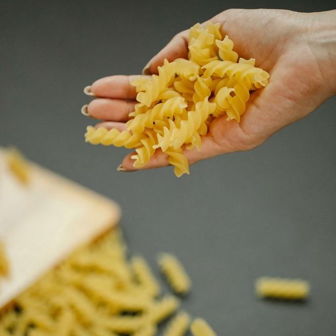 Mì ăn dặm cho bé tập nhai Fusilli hữu cơ MĂMMY hộp 100g