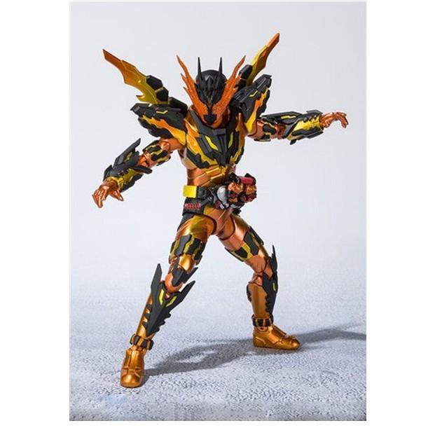 Mô Hình Figure siêu nhân Kamen rider Build Magma Dragon có khớp 16cm