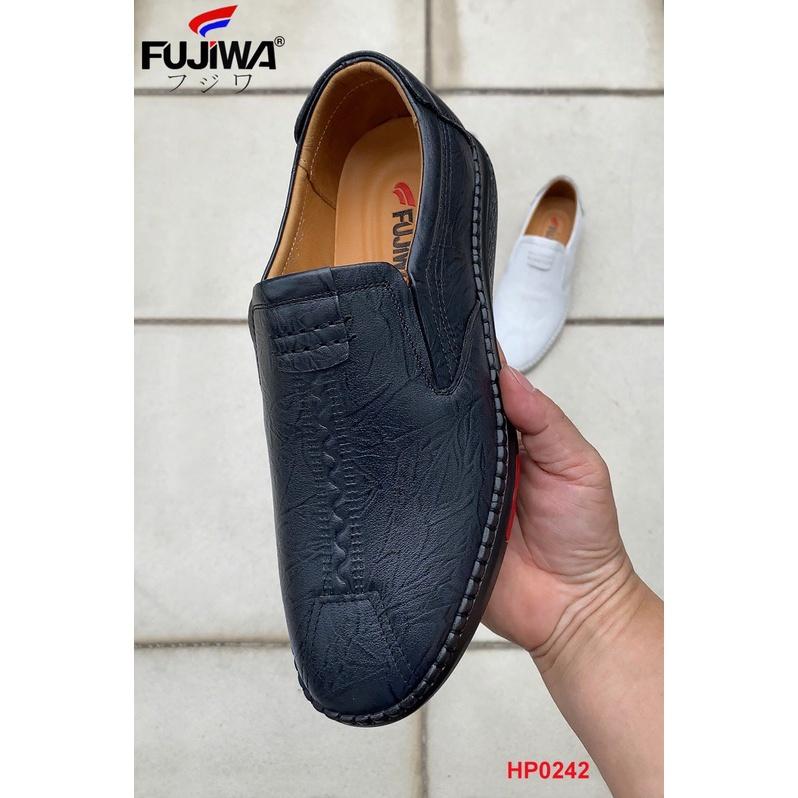Giày Lười Da Bò Nam Fujiwa - HP0242. 100% Da bò thật Cao Cấp loại đặc biệt. Giày được đóng thủ công