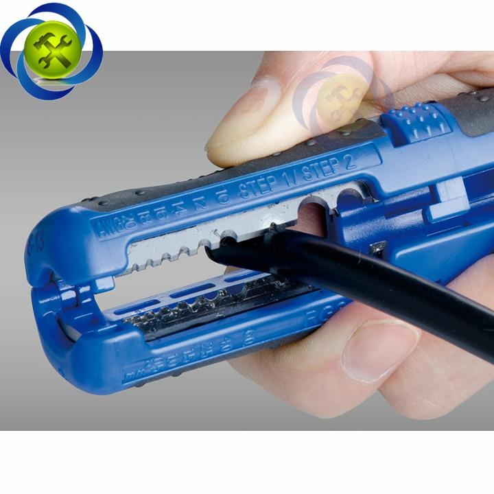 Kìm tuốt dây điện Kingtony 67B2-05, tách vỏ dây cáp