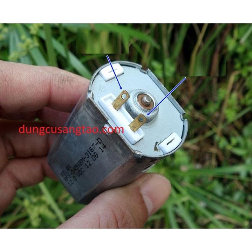 Motor 545 12 - 24V (1 bạc đạn) / Động cơ 545 12-24V 6000-12000 vòng/phút