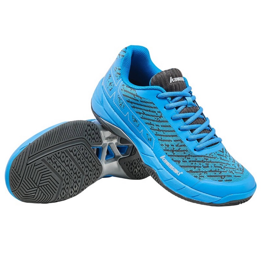 Giày thể thao Kawasaki K353 màu xanh chính hãng (size 39) - Tặng bình làm sạch giày cao cấp