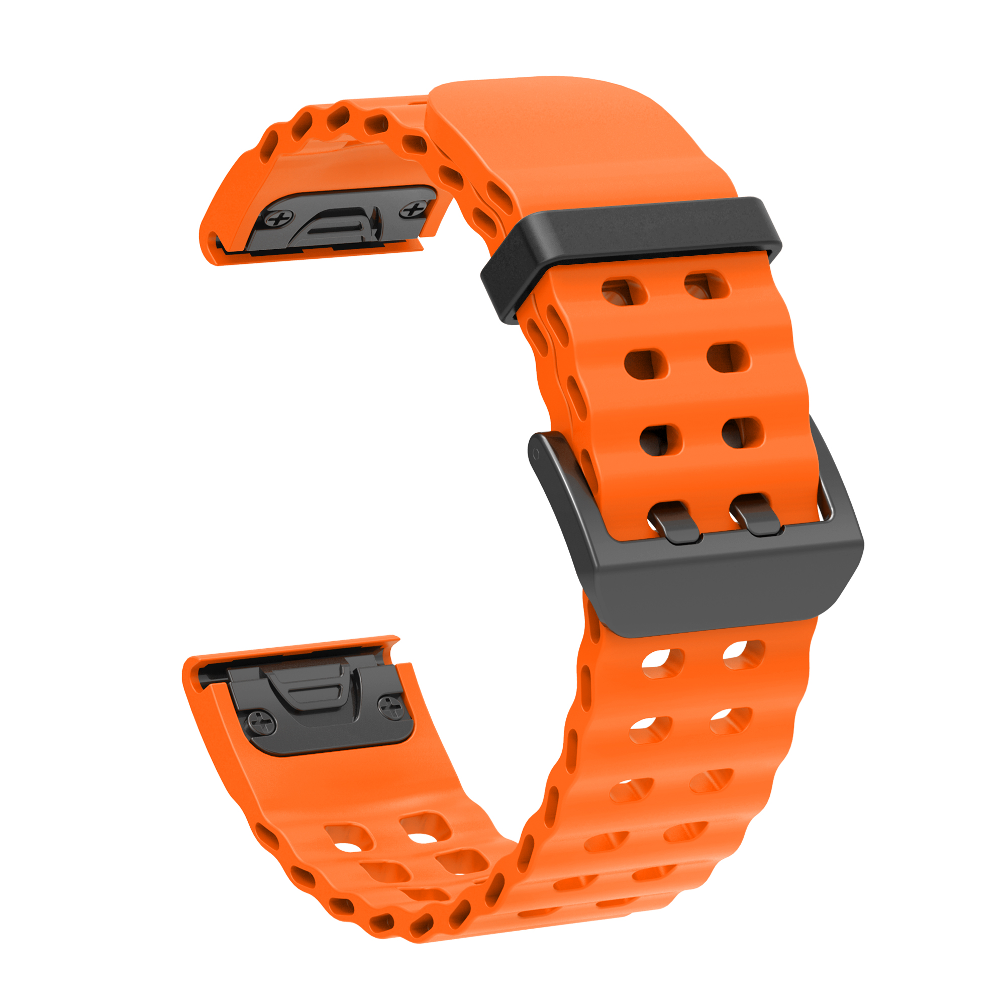 Dây Silicone Style GW Ultra cho Garmin Epix Pro 47mm/Fenix 8/7/6/5/965/955 (22mm) &amp; Garmin Epix Pro 51mm/Fenix 8/7X/6X/5X (26mm) - Hàng Chính Hãng
