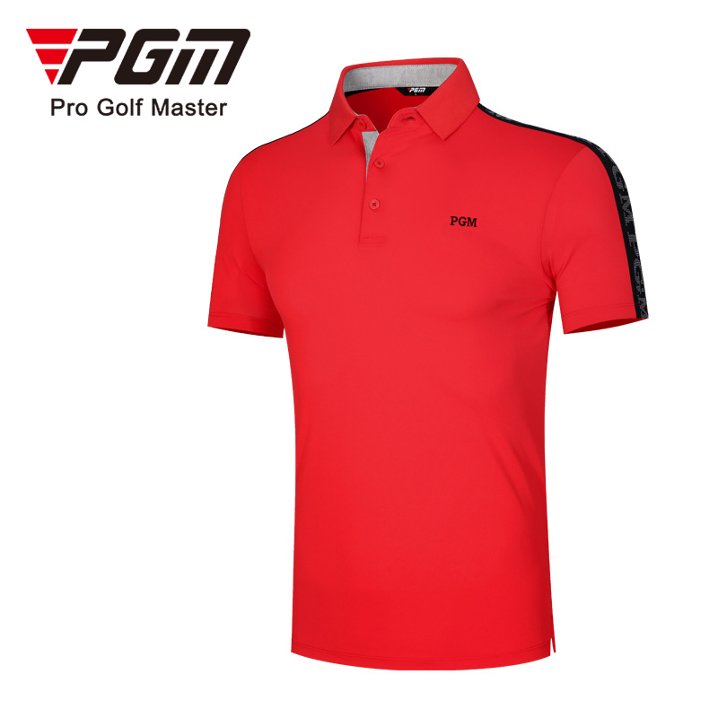 Áo Golf Polo Nam Ngắn Tay - PGM Men Golf Shirt - YF397