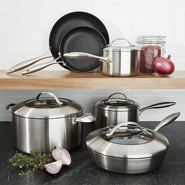 Chảo chống dính đáy từ Scanpan CTX 26cm 65102600, đúc liền 7 lớp, bảo hành 3 năm, sản xuất Đan Mạch