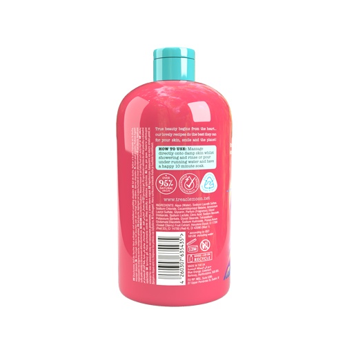 Gel tắm chiết xuất Anh đào Treaclemoon nhập khẩu Đức - 500ml
