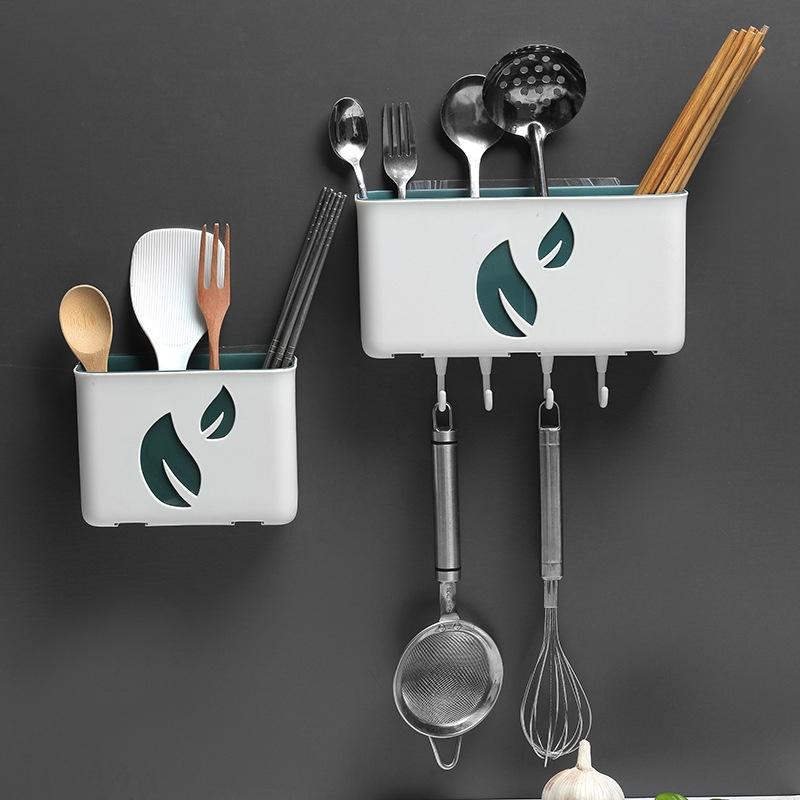 Giá Đỡ Đựng Tăm Xỉa Răng Hai Lớp Bằng Nhựa Gắn Tường Tiện Dụng