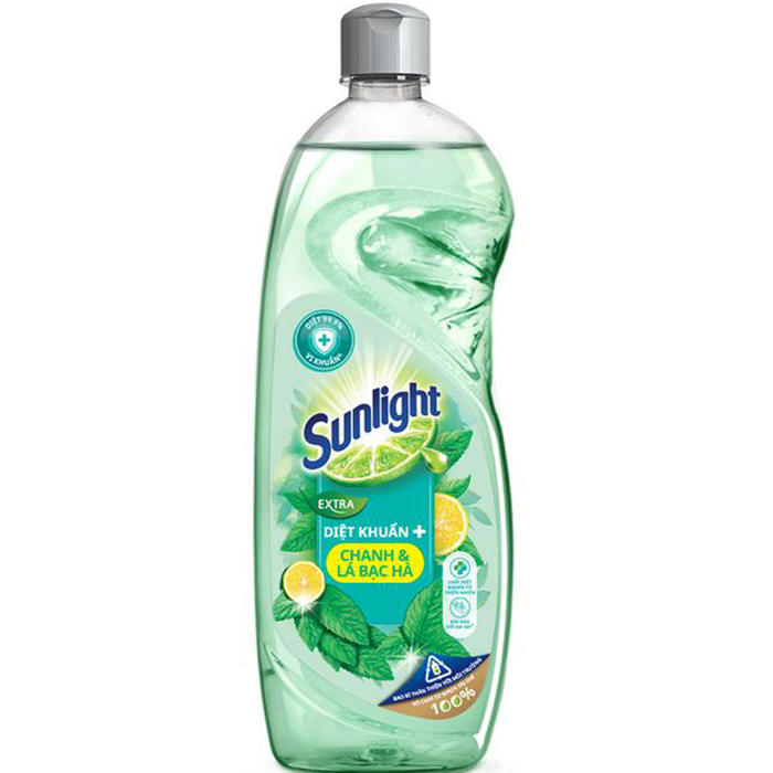 Nước rửa chén Sunlight diệt khuẩn 750ML