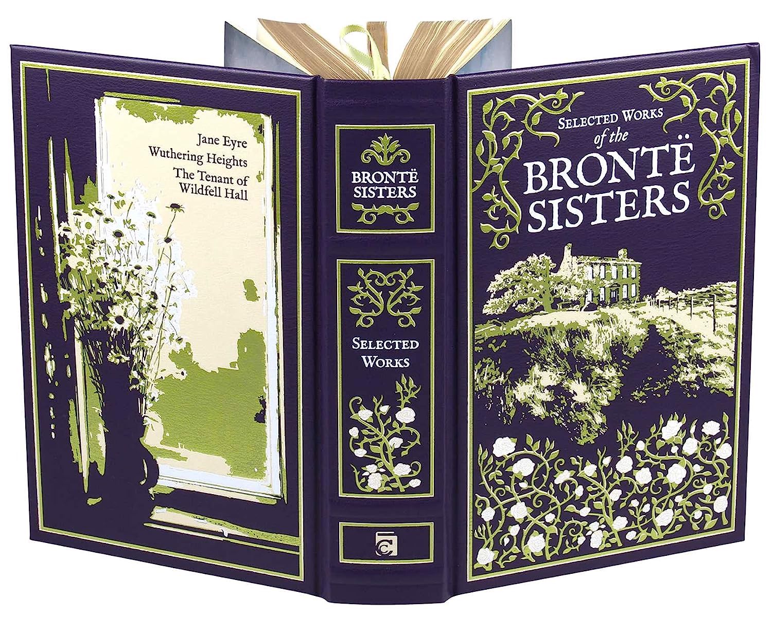 Artbook - Sách Tiếng Anh - Selected Works of the Bronte Sisters (Leather-bound Classics)