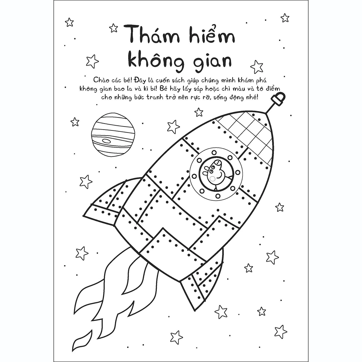 Khéo Tay Tô Màu: Thám Hiểm Không Gian