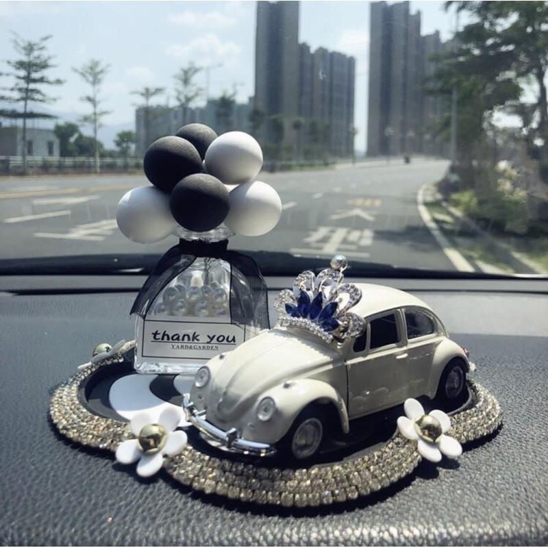 Set Ôtô Vương Miện Trang Trí Taplo ️- Phụ Kiện Trang Trí Xe Hơi Cao Cấp