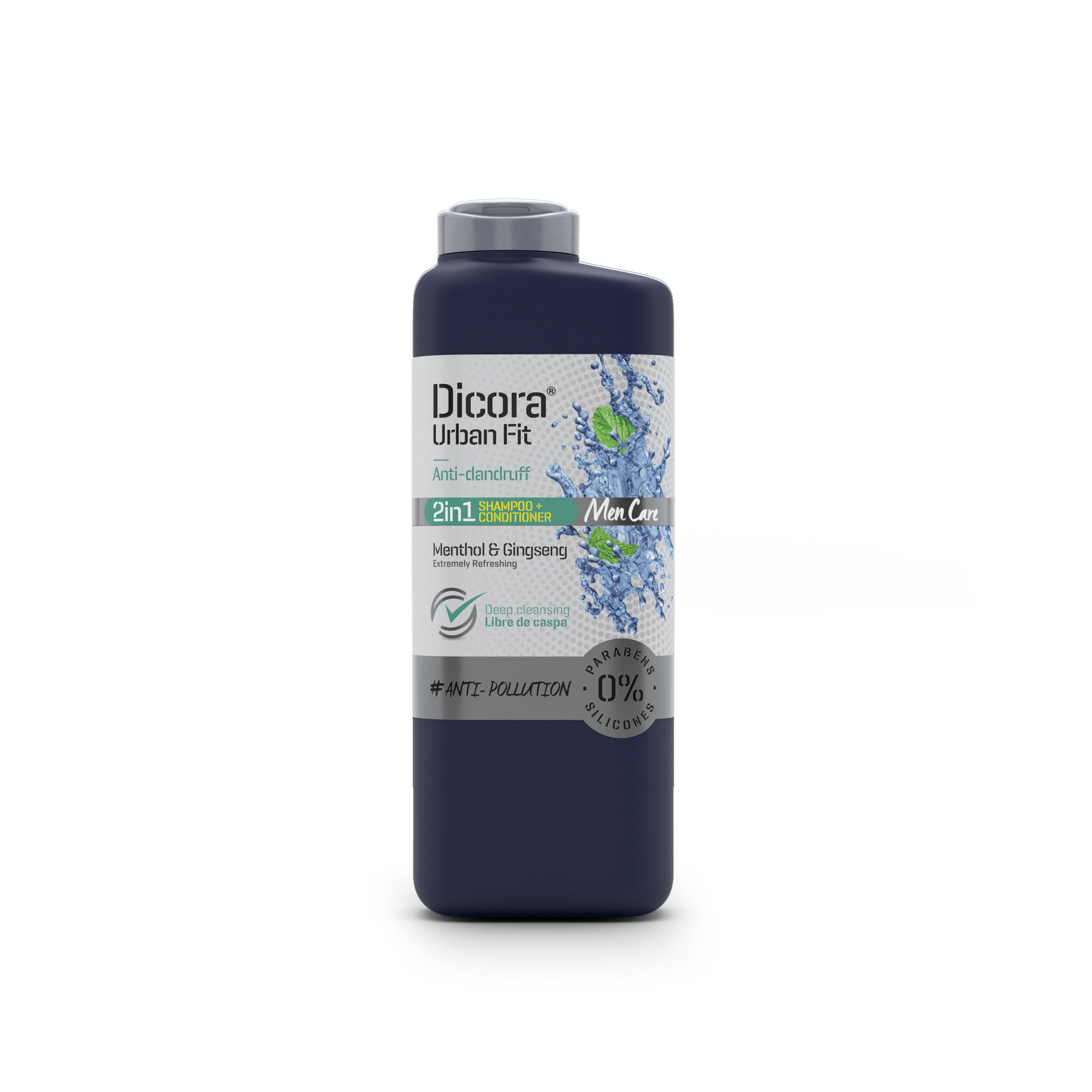 Gội - xả 2in1 chống gàu dành cho nam giới Dicora Urban Fit 400ml