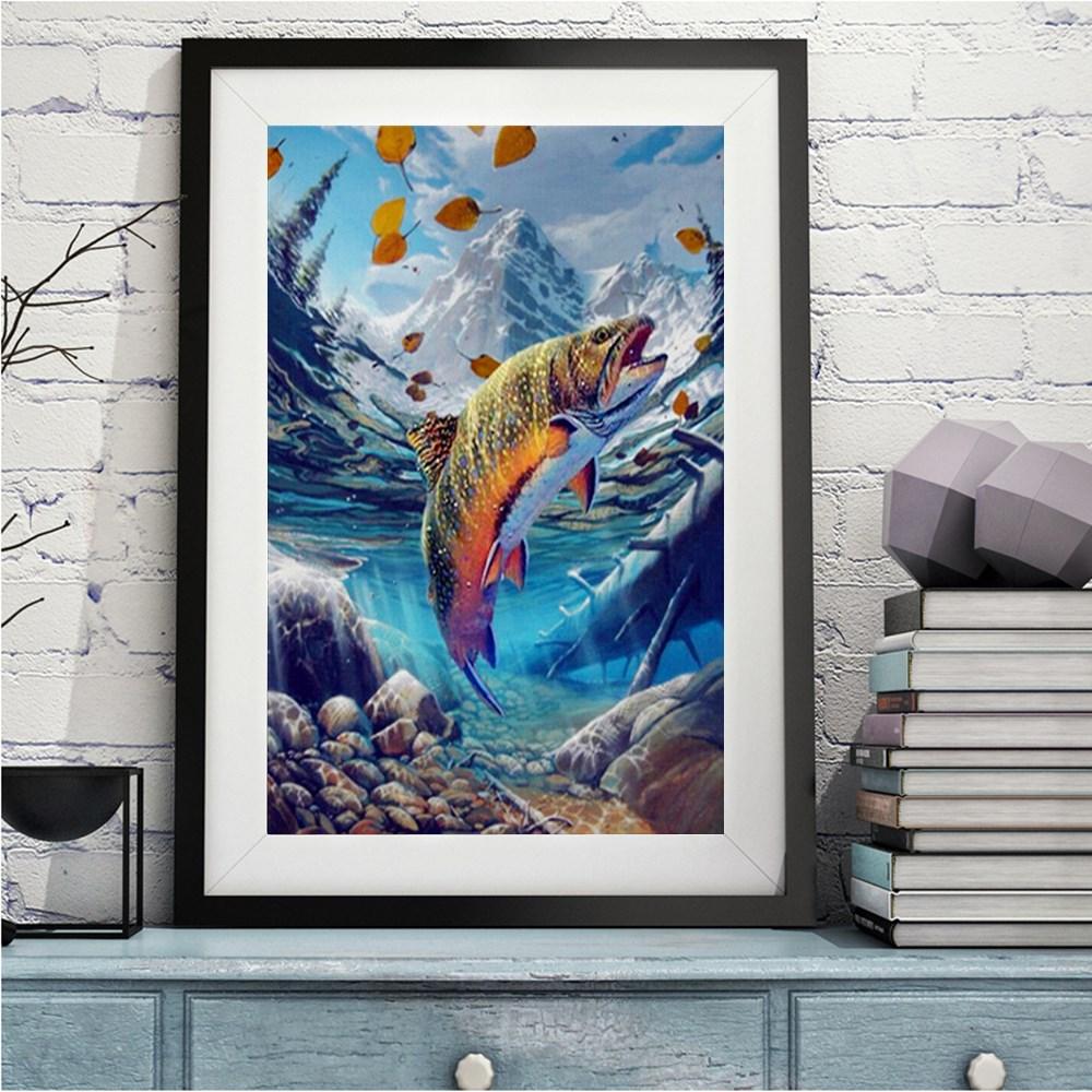 Bộ dụng cụ vẽ tranh kim cương 5D 12 x 16 inch