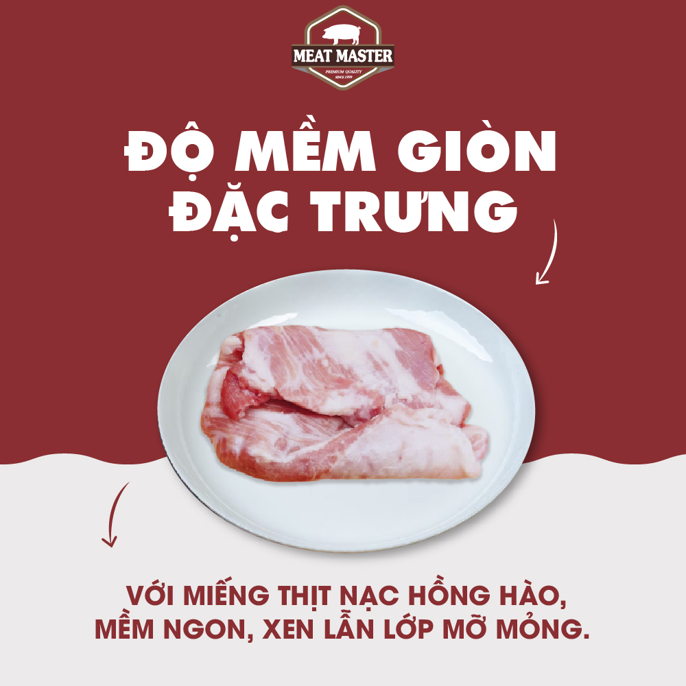 Nạc giòn heo Meat Master - Giao nhanh