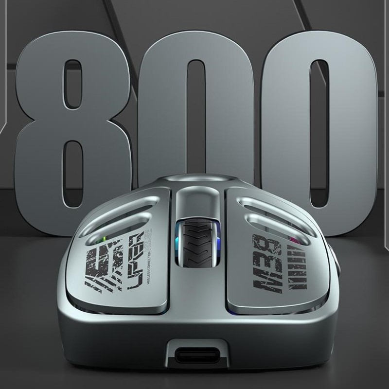 Chuột Led Không Dây M38 đa kết nối Bluetooth 5.0 + Usb 2.4G + Cáp 12800Dpi Pin Sạc TypeC hàng nhập khẩu