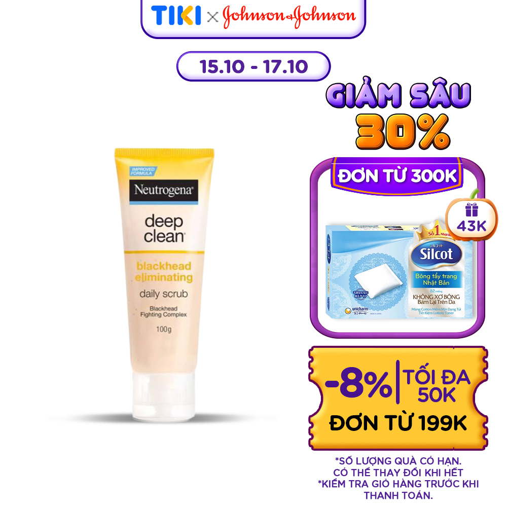 Sữa Rửa Mặt Neutrogena Ngừa Mụn Đầu Đen 100ml