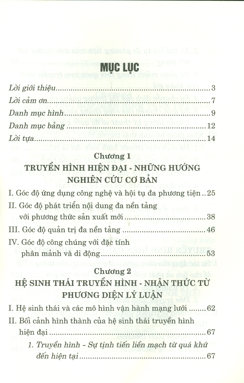 Hệ Sinh Thái Truyền Hình