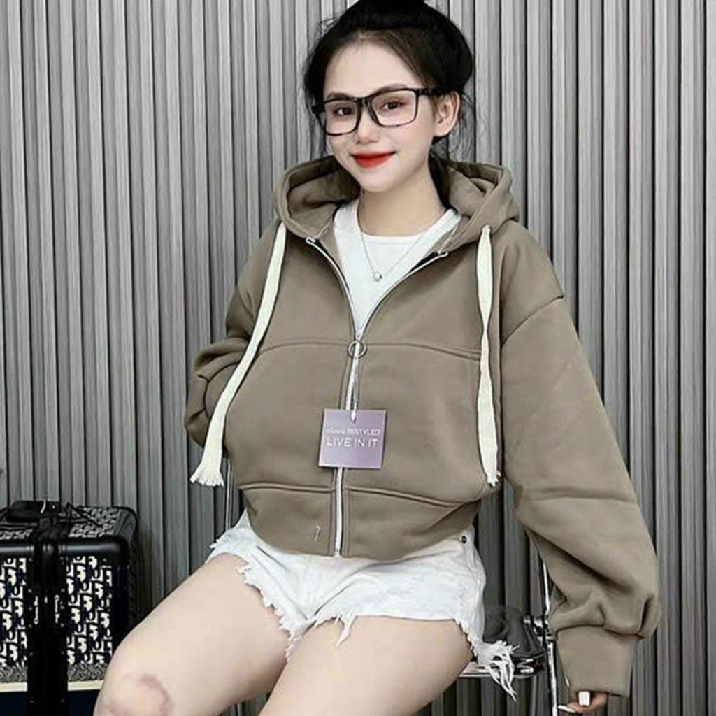 Áo Hoodie Nỉ Ngoại Xuất Khẩu - Áo Khoác Nỉ dơi lửng Unisex (HD100D - Ảnh Thật)