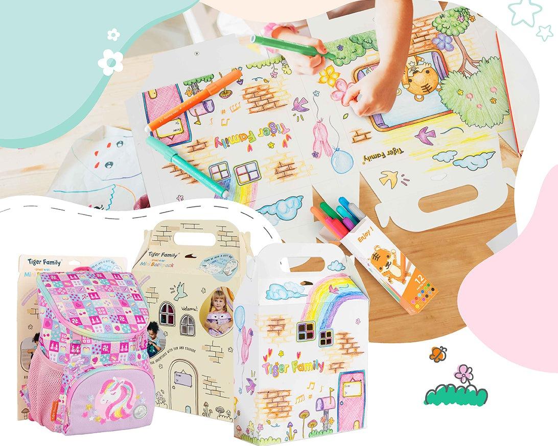 Ba Lô Smart Kids Little Travelers Plus Mini Backpack - Kitten Mia - Tiger Family SKDF-022A