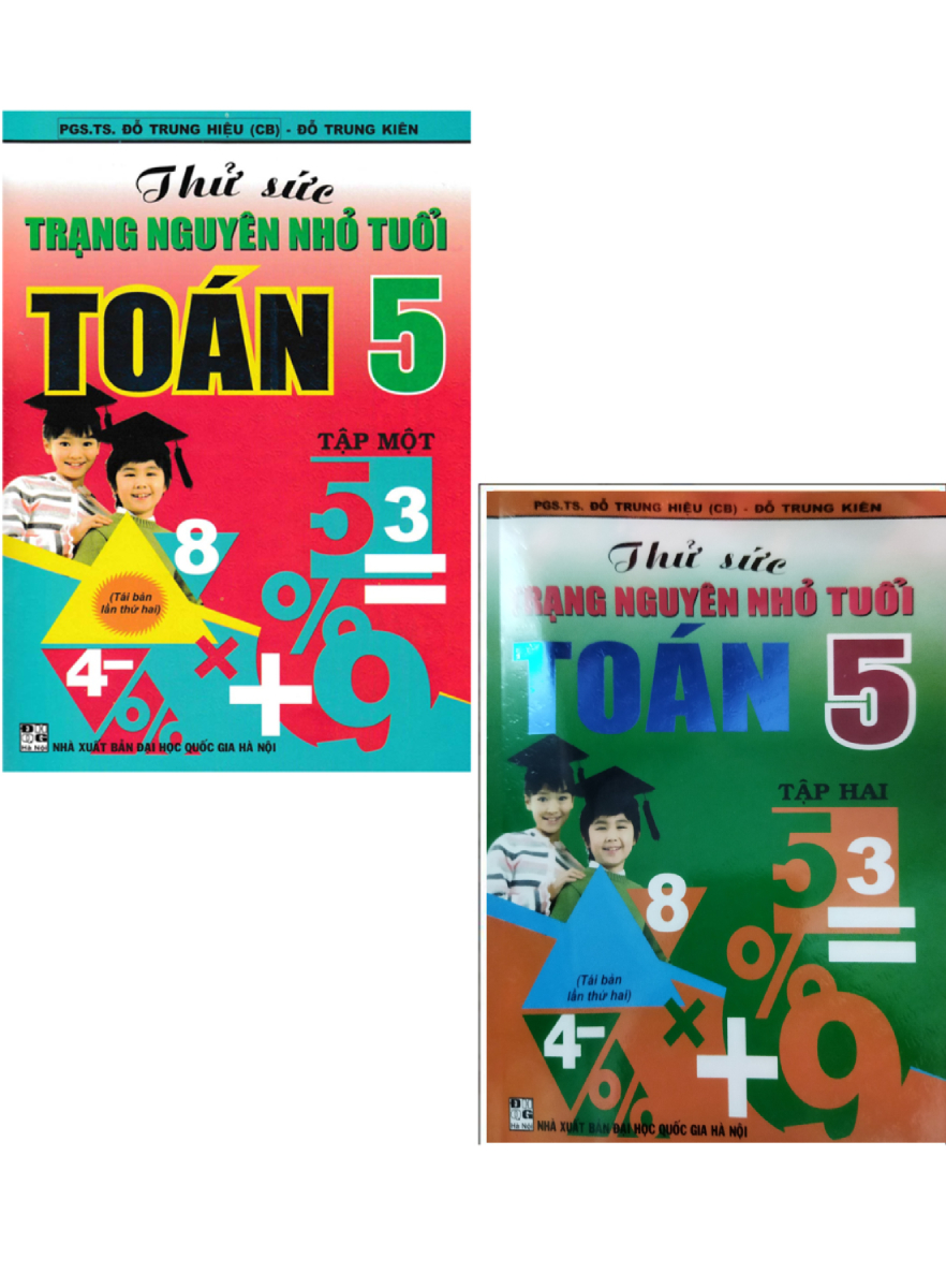 Combo Thử Sức Trạng Nguyên Nhỏ Tuổi Môn Toán Lớp 5