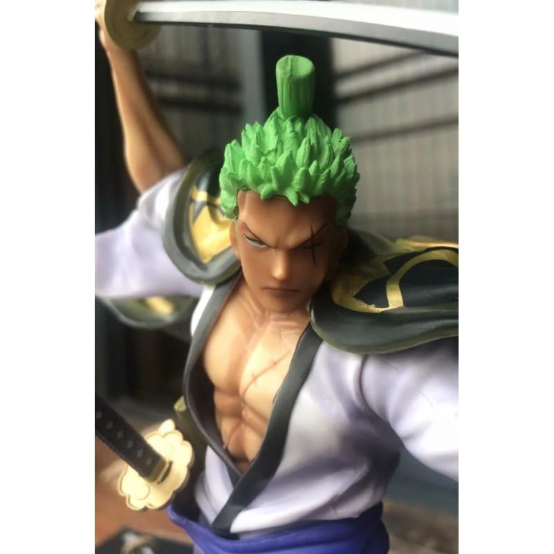 Mô Hình Figure One Piece zoro wano kimono ss4 24cm