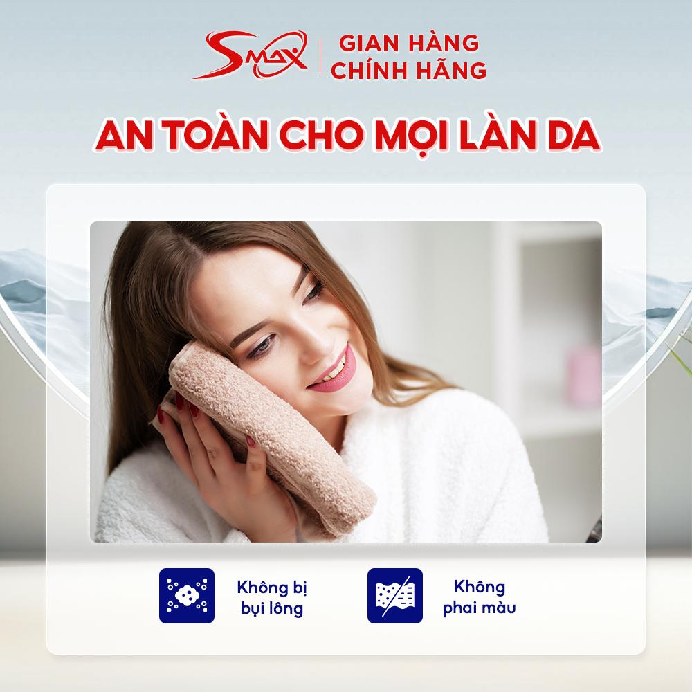 Combo 3 Khăn: Khăn Tắm 60cmx120cm-Khăn Gội 50x100cm-Khăn Mặt 30x50cm Cotton Chất Liệu Cao Cấp, Thấm Hút Tốt