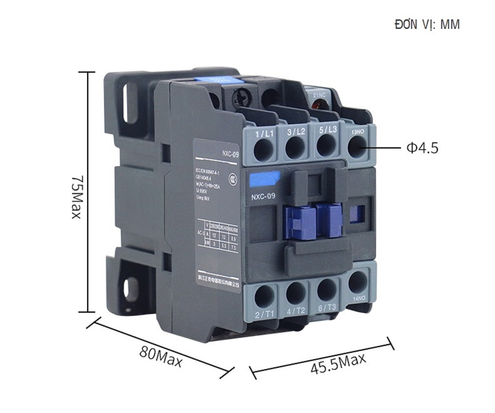 Contactor khởi động từ