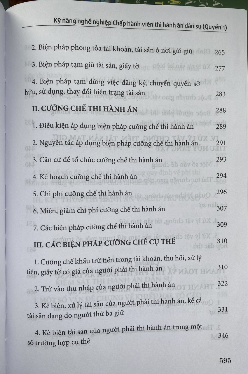 Kỹ năng nghề nghiệp Chấp hành viên Thi hành án Dân sự