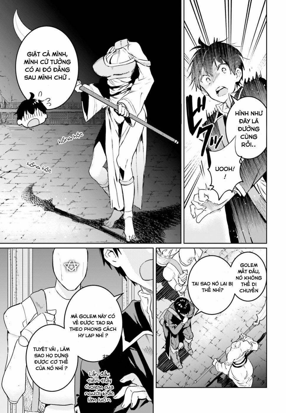 the sorcerer king of destruction and the golem of the barbarian queen chapter 6 13