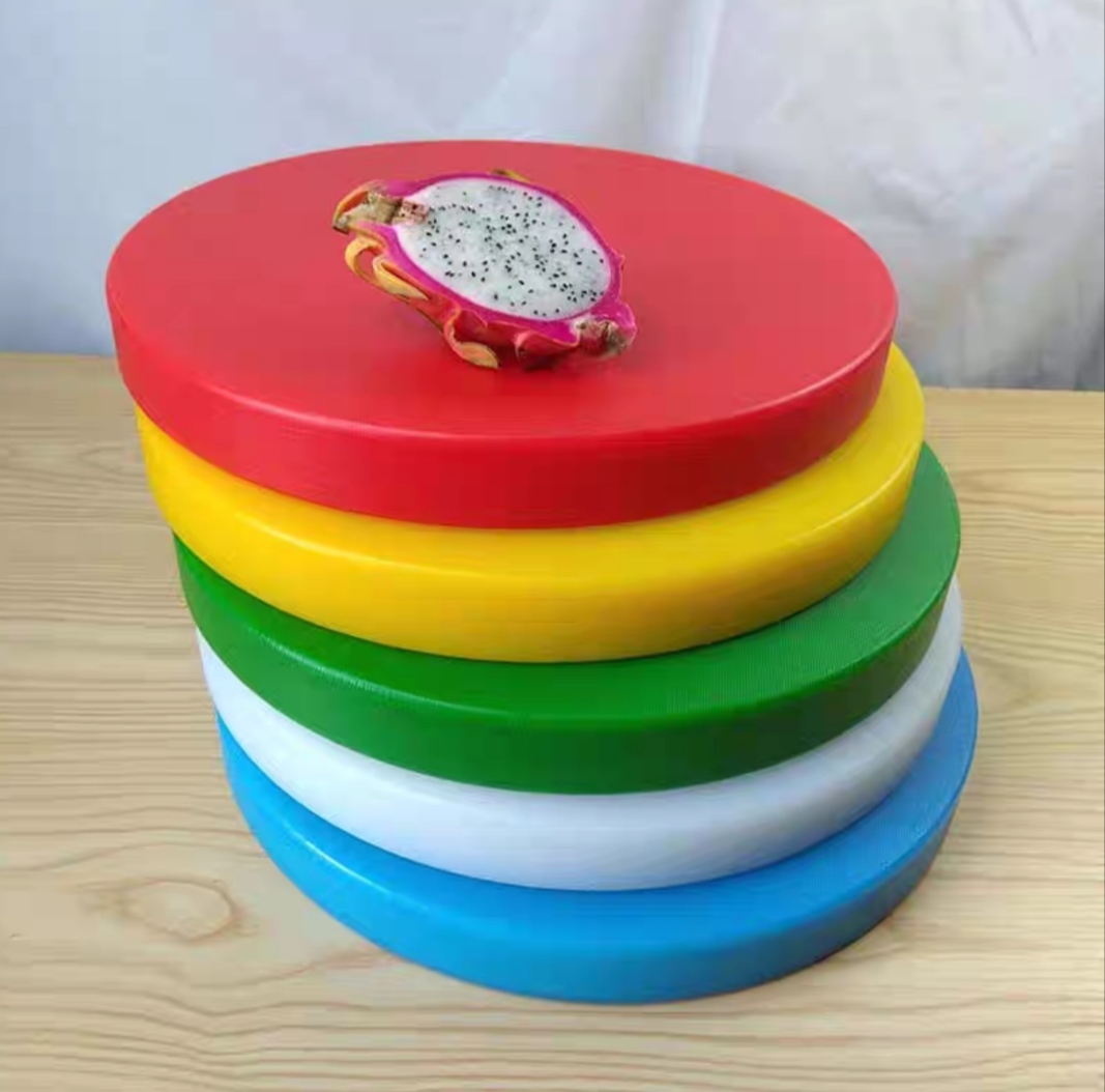 Thớt nhựa nhà hàng/khách sạn KTĐK 35 / 40 dày 5cm, Chất liệu PE nguyên khối Hàng Nhập Khẩu