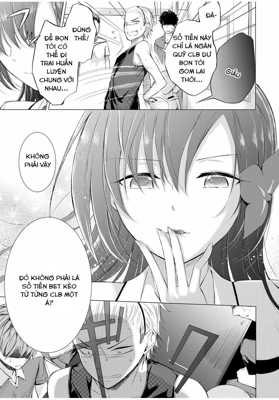the student council president solves everything on the bed chapter 5.1 25